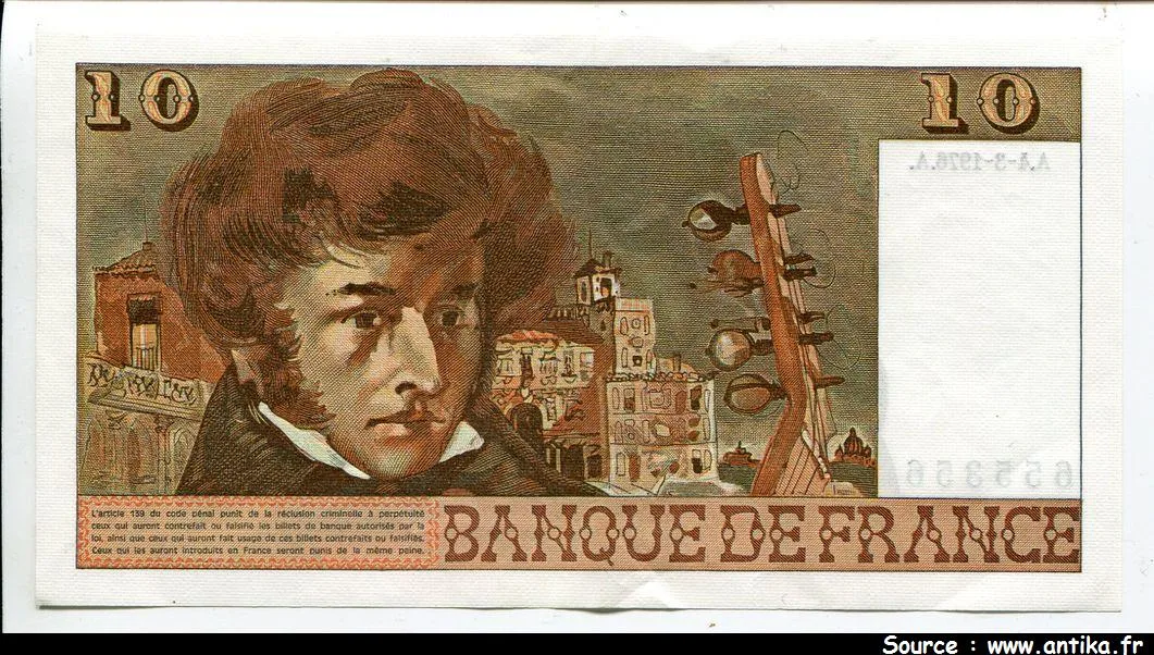 10 FRANCS BERLIOZ - Type 1972