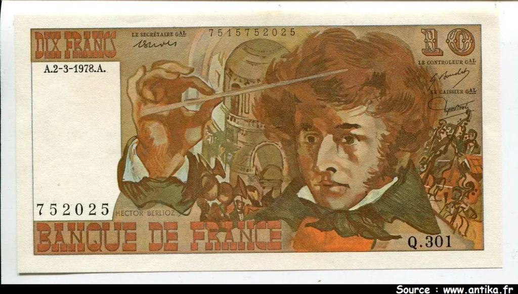 10 FRANCS BERLIOZ - Type 1972