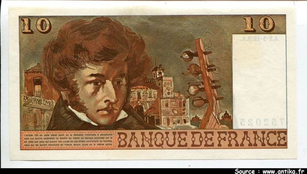 10 FRANCS BERLIOZ - Type 1972