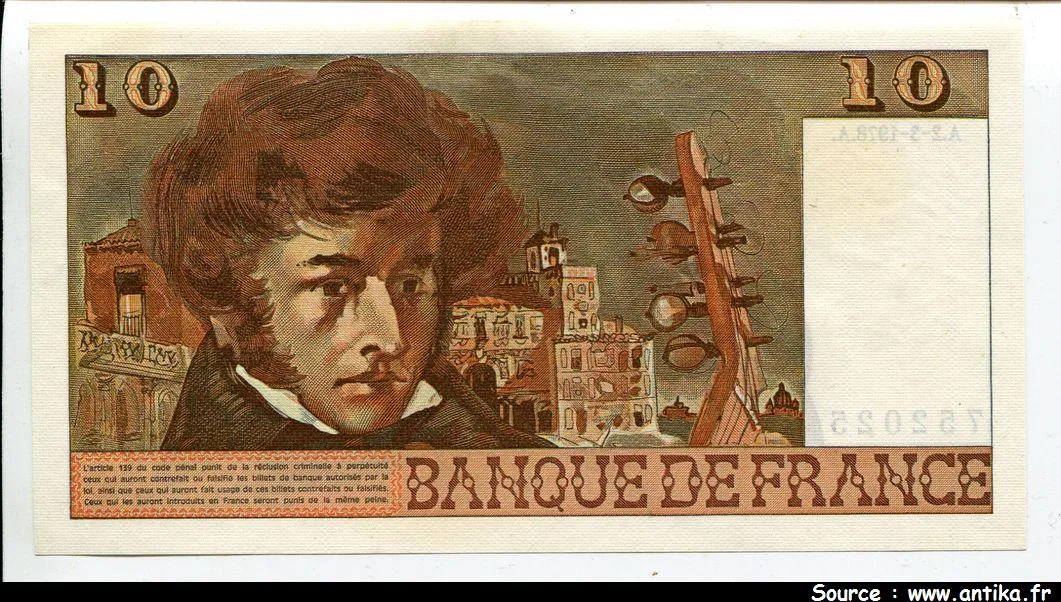 10 FRANCS BERLIOZ - Type 1972