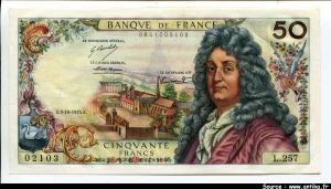 50 FRANCS RACINE - Type 1962