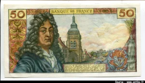 50 FRANCS RACINE - Type 1962