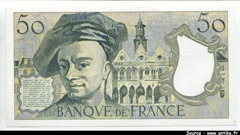 50 FRANCS QUENTIN - Type 1976