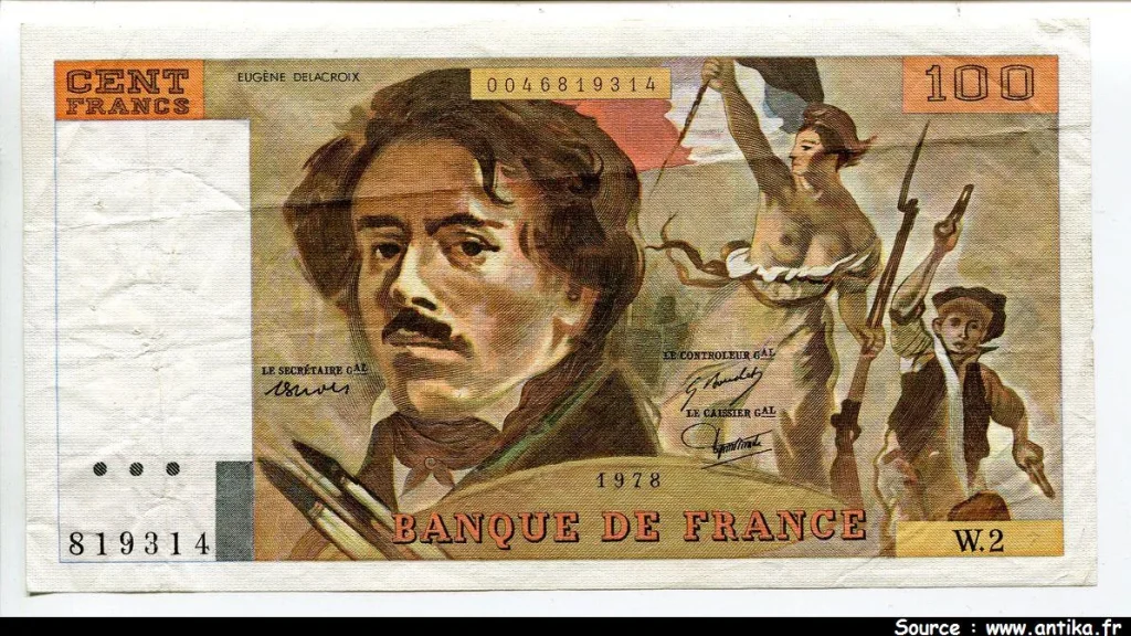 100 FRANCS DELACROIX - Type 1978 modifié