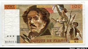 100 FRANCS DELACROIX - Type 1978 modifié