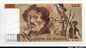 100 FRANCS DELACROIX - Type 1978 "442-1 & 442-2"