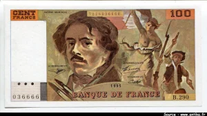 100 FRANCS DELACROIX - Type 1978 "442-1 & 442-2"