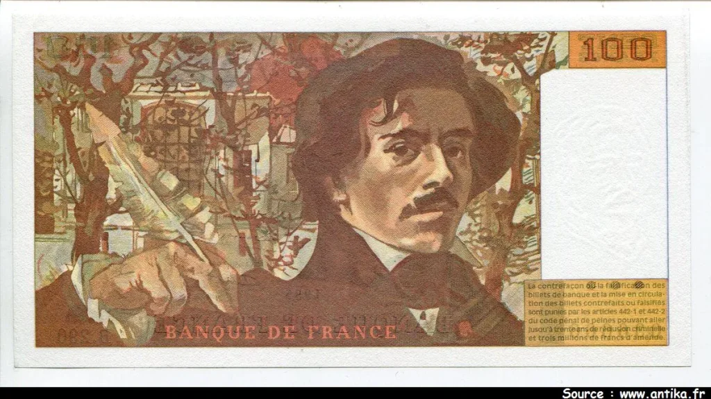 100 FRANCS DELACROIX - Type 1978 "442-1 & 442-2"