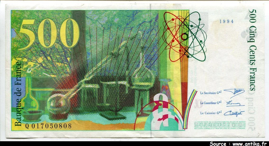 500 FRS P & M CURIE - Type 1993