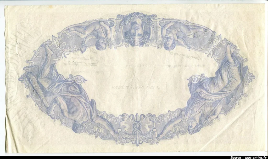 500 FRANCS BLEU & ROSE - Type 1888