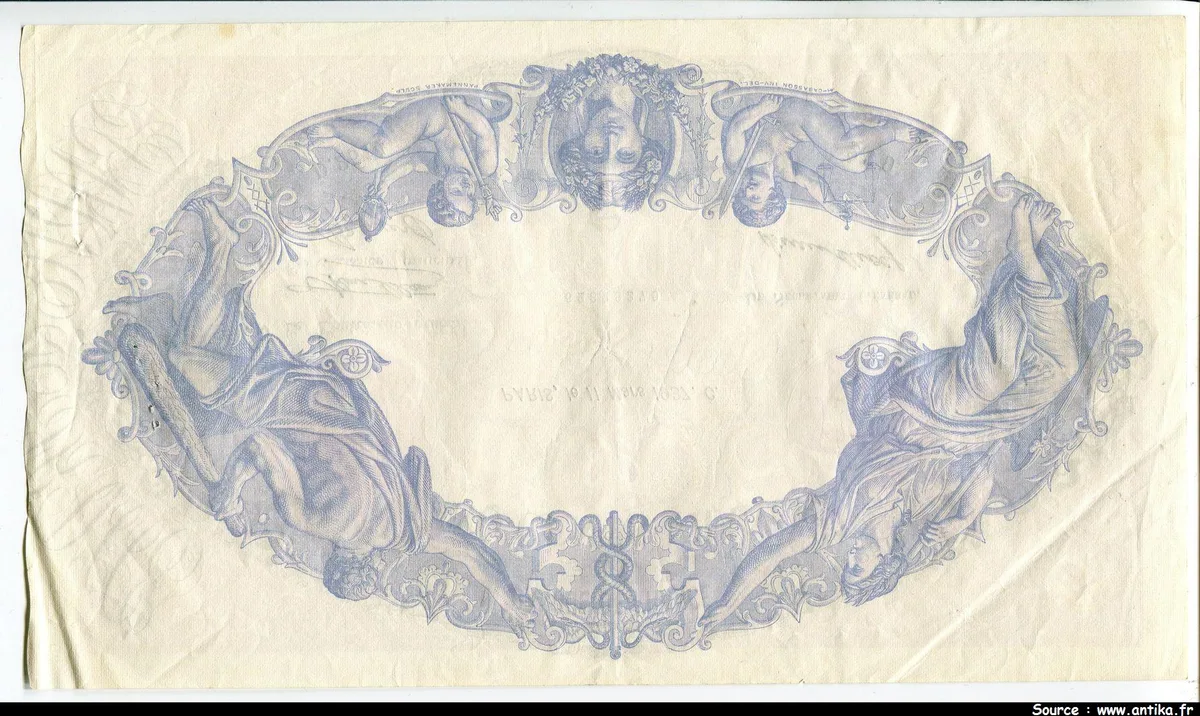 500 FRANCS BLEU & ROSE - Type 1888