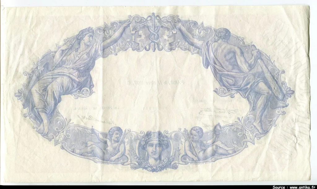 500 FRANCS BLEU & ROSE - Type 1888