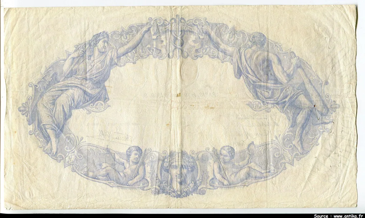 500 FRANCS BLEU & ROSE -Type 1888 modifié