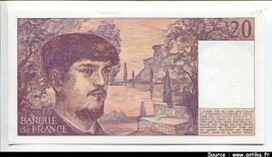 20 FRANCS DEBUSSY - Type 1980