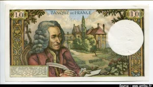 10 FRANCS VOLTAIRE - Type 1963