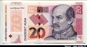 20 Kuna J.Jelacic * * *