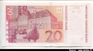 20 Kuna J.Jelacic * * *