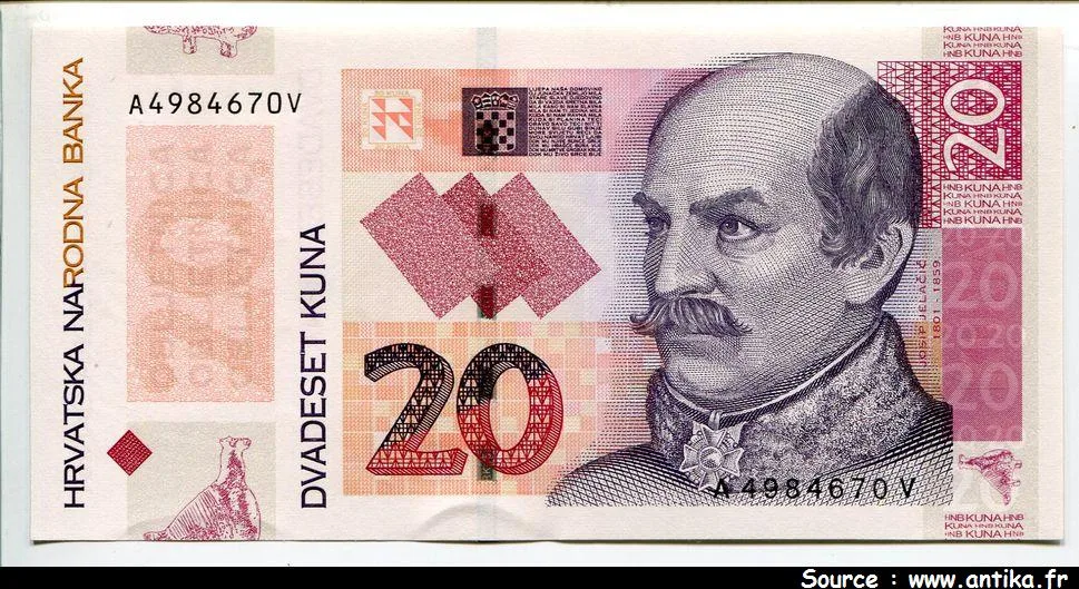 20 Kuna J.Jelacic * * *