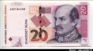 20 Kuna J.Jelacic * *