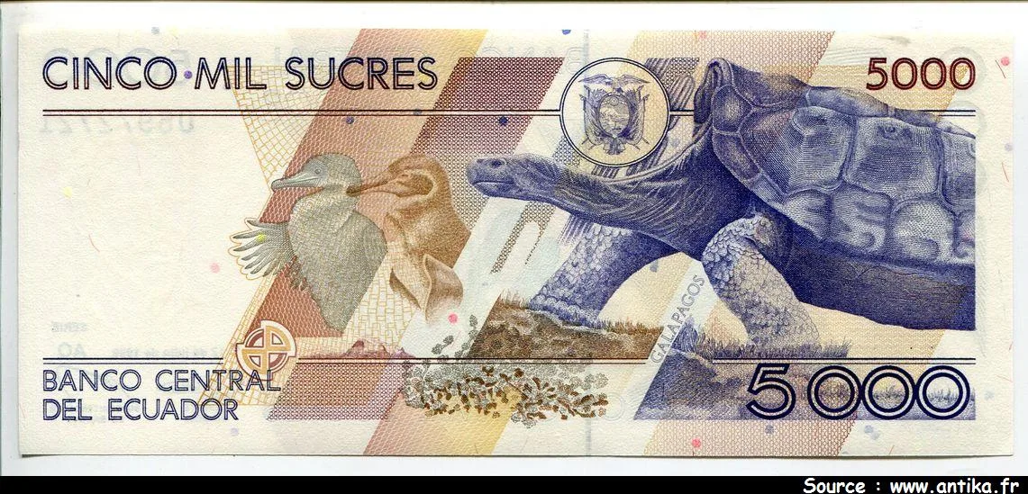 5000 Sucres Juan Montalvo * * * *