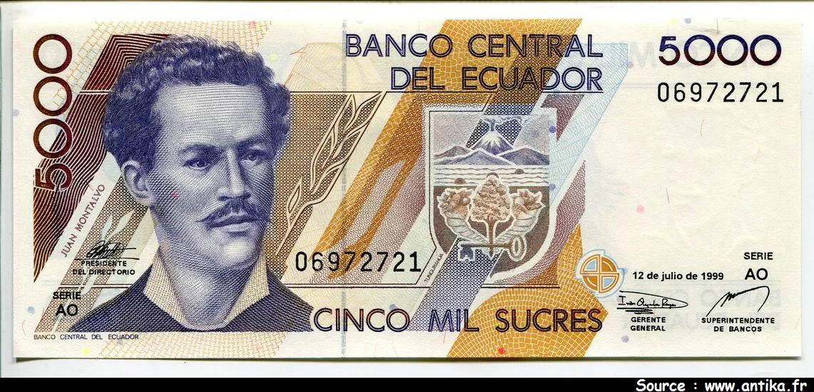 5000 Sucres Juan Montalvo * * * *