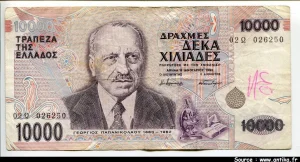10000 Drachmes Dct G.Papanikolaou * * * * * * * PROMO