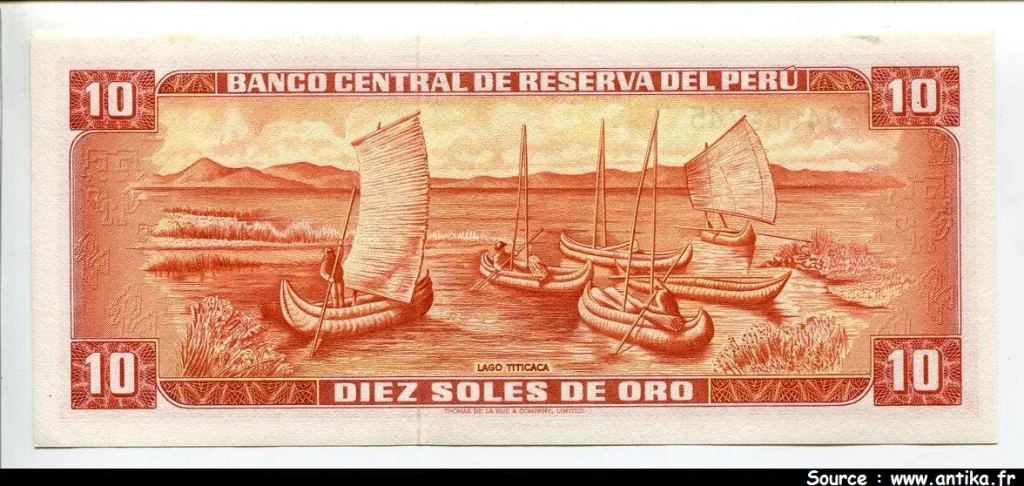 10 Soles de Oro G.Inca de la Vega