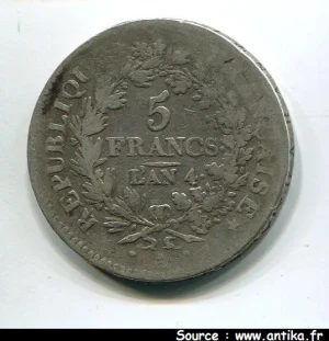 5 FRANCS UNION & FORCE