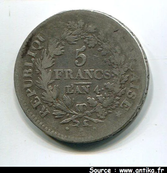 5 FRANCS UNION & FORCE