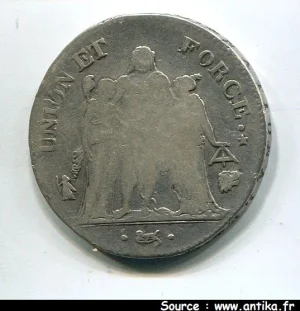 5 FRANCS UNION & FORCE