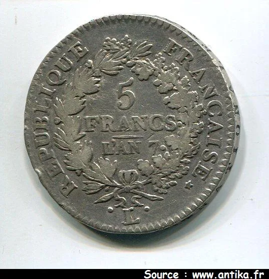 5 FRANCS UNION & FORCE