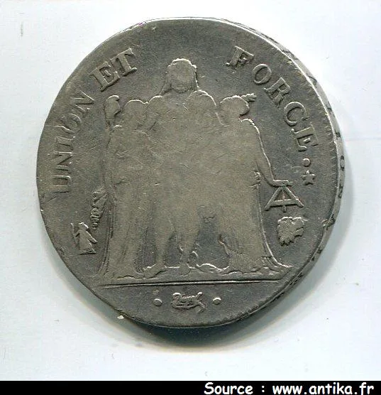 5 FRANCS UNION & FORCE