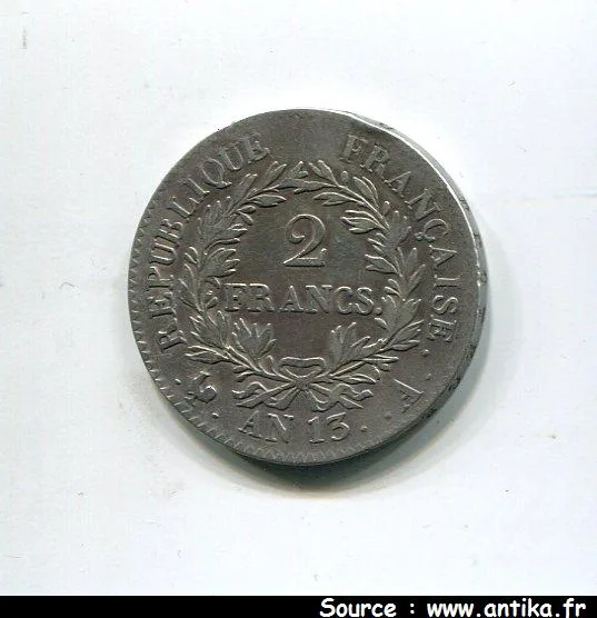2 FRANCS NAP EMP T.N