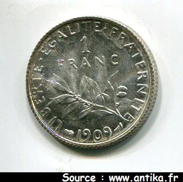 1 FRANC SEMEUSE