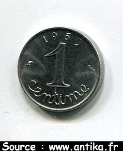 1 CENTIME EPI
