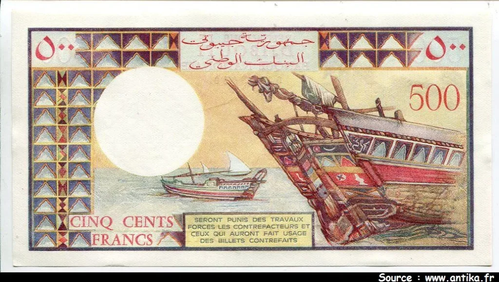 500 FRANCS Homme & Bateau