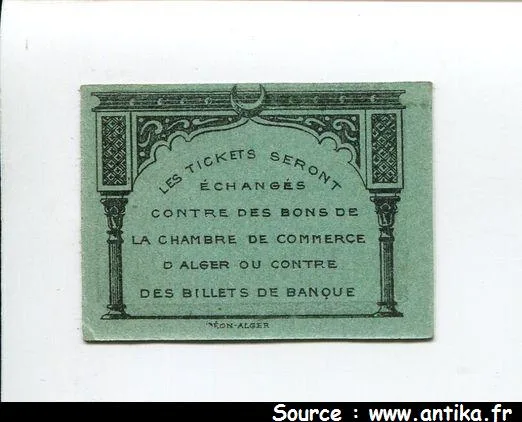 5 CENTIMES Ville de BOGHARI