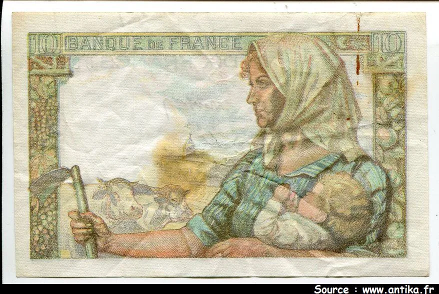 10 FRANCS MINEUR - type 1941