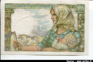 10 FRANCS MINEUR - type 1941