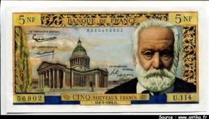 5 NF VICTOR HUGO - Type 1959