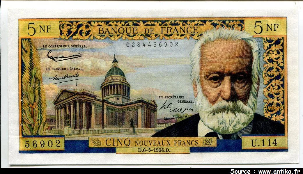 5 NF VICTOR HUGO - Type 1959