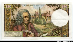 10 FRANCS VOLTAIRE - Type 1963