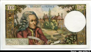 10 FRANCS VOLTAIRE - Type 1963
