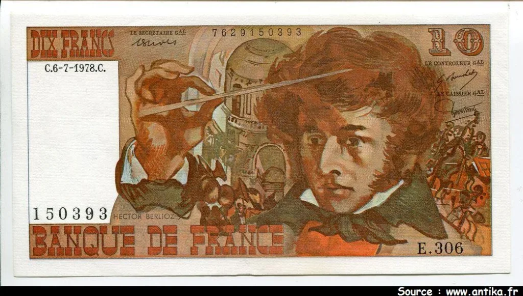 10 FRANCS BERLIOZ - Type 1972