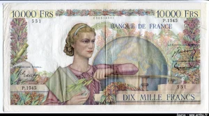 10 000 FRANCS GENIE Français- Type 1945