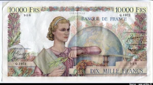 10 000 FRANCS GENIE Français- Type 1945