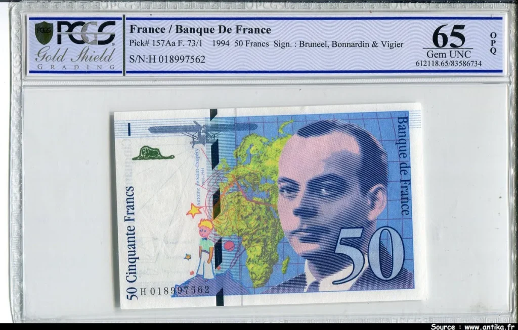 50 FRANCS SAINT-EXUPERY - Type 1992 modifié