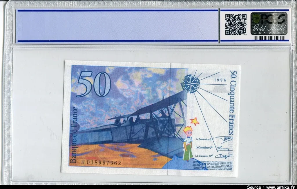 50 FRANCS SAINT-EXUPERY - Type 1992 modifié