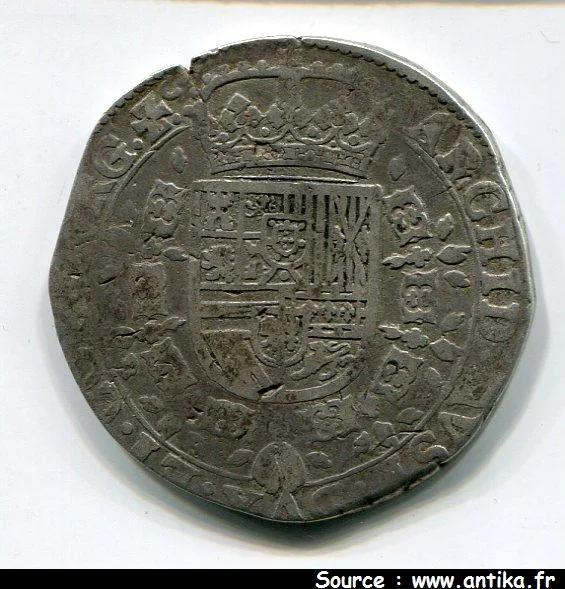 Cté de Bourgogne Philippe IV d'Espagne 1621-1655