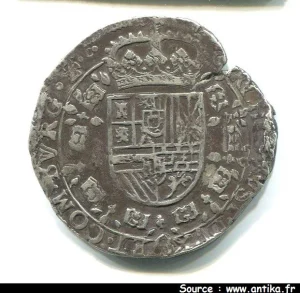 Cté de Bourgogne Philippe IV d'Espagne 1621-1655